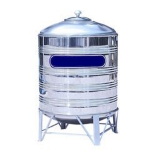 Storage Tank - Stainless Steel 500L Vertical, Polished | Multicolor, Grade A, Industrial Use