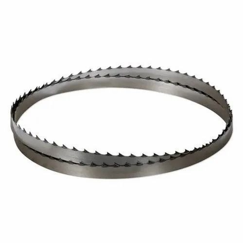 Wood Cutting Bandsaw Blade - Stainless Steel 12 Inch Diameter Silver | Manual Control Good Quality Steel