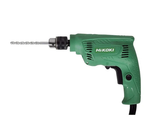 HIKOKI 10MM Electric Drill Machine - Metal, Black Green, 240V | Semi-Automatic, Easy to Use, 1 Year Warranty