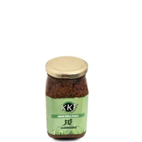 Homemade Green Chilli Pickle