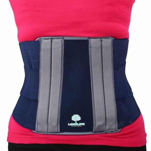 Longlife Contour Lumbar Support Belt Blue