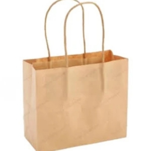 Paper Bag - Recyclable Brown All Sizes | Eco Friendly Lightweight Design Tear Resistant Durable Handle