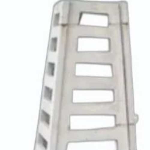 6 Feet Rcc Tree Guard - Triangle Shape 6ft x 1.5ft x 2ft White Eco Friendly