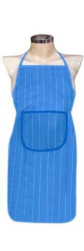 Blue Cotton Kitchen Apron
