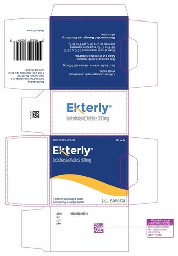 Ekterly Sebetralstat 300mg Tablets - Balanced Composition, Hygienically Packed, Fast Relief