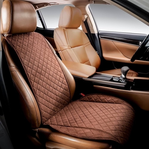 Ivicy Fabric Car Seat Cover - Durable Fabric, All Size, Breathable Material | Water Resistant, Stain Resistant, Adjustable Fit