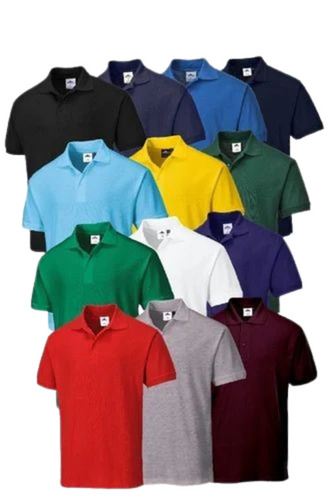 Multicolor Cotton T-Shirts - Regular Fit, V-Neck, Half Sleeves | Lightweight, Quick Dry, Breathable, Comfortable