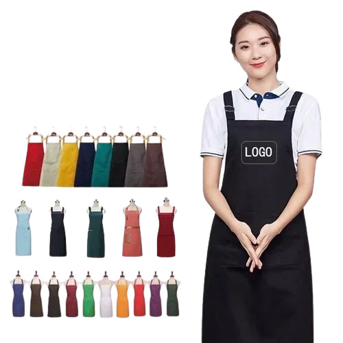 Poly Tusser Kitchen Chef Apron