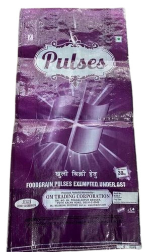 Pulses Packing Bopp Printed Bag