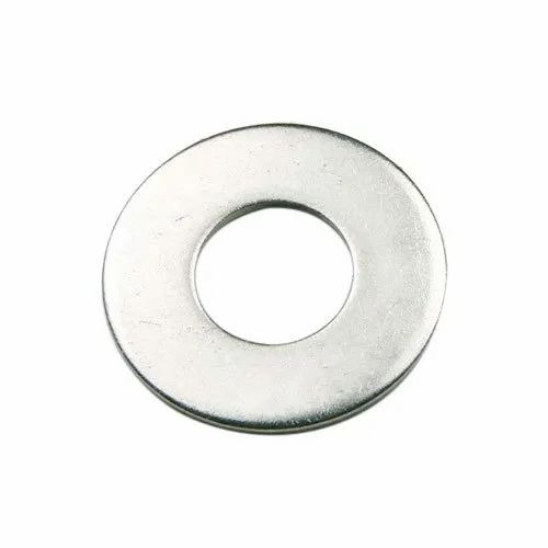 Stainless Steel Flat Washers - 6mm to 100mm ID, 72mm OD, 2mm Thick, Silver Round Industrial Use