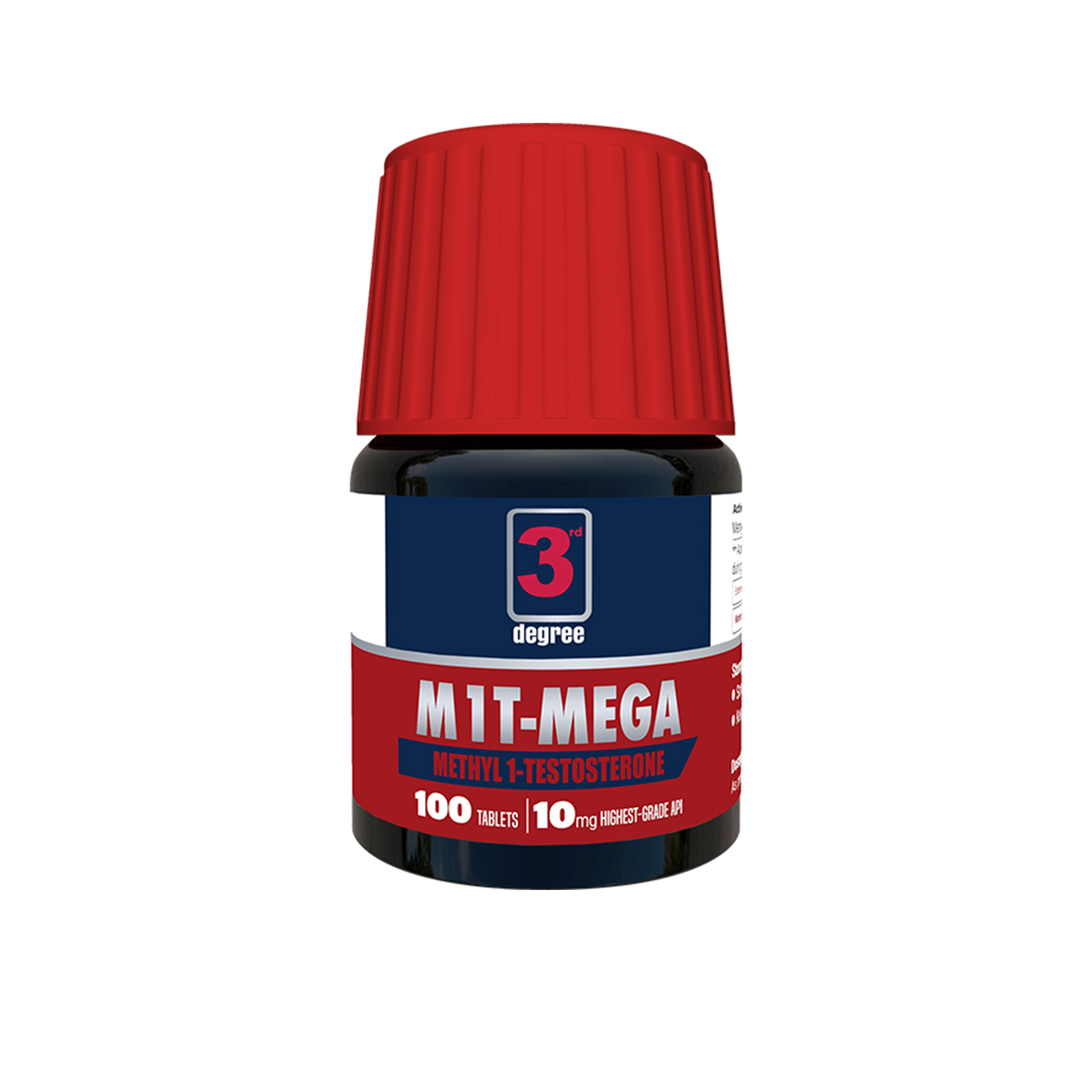 3rd Degree M1t- Mega, 10mg ,100 Tabs