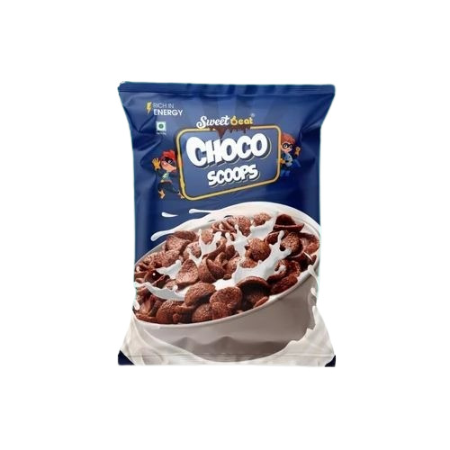 Choco Crunch Scoops - Processed Chocolate Pieces, No Preservatives Added, Ready to Eat
