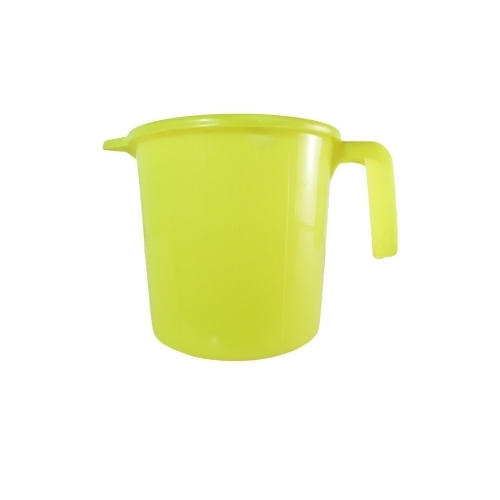 Deluxe Plastic Mug 1 Ltr - Color: Green