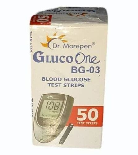 Dr. Morepen Bg-03 Blood Glucose Test Strips