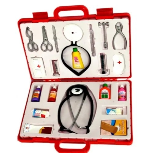 Plastic Kids Doctor On Call Set
