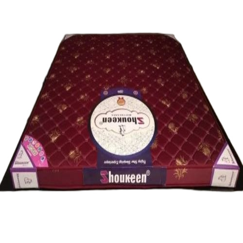 Red Top Bed Mattress - Nylon Foam Double Size, Red, 5 Inch Thick | Anti-Bacteria, Easily Assembled, Lightweight, Modern Rectangular