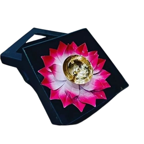 Decorative Brass Lotus Diya