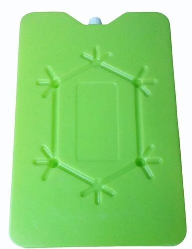 Eco Friendly Ice Gel Pad - Plastic, Standard Size, Green | Portable, Reusable, Eco Friendly, New Condition
