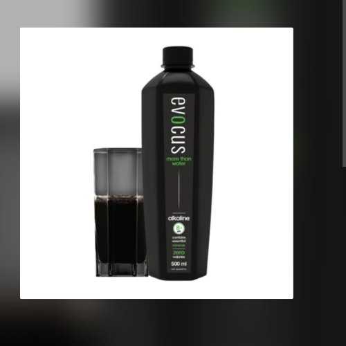 Evocus Black Alkaline Water