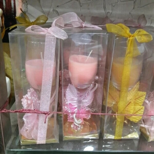 Glass Shape Candle 