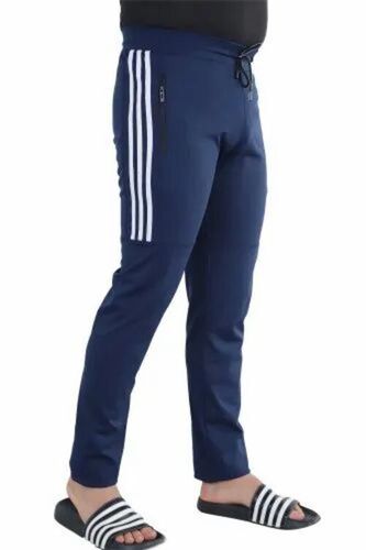 Men Cotton Lower - Regular Fit, Blue, Full Sleeves | Anti UV, Breathable, Quick Dry, Comfortable Fit