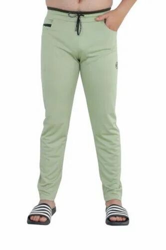 Men Light Green Cotton Lower - Regular Fit, Full Sleeves, Plain Pattern | Anti UV, Breathable, Quick Dry, Comfortable Fit
