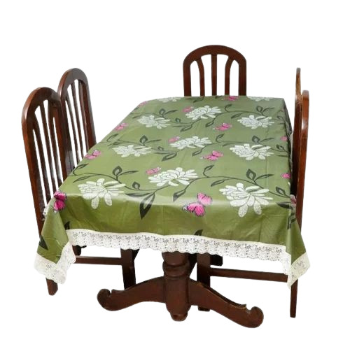Pvc Flower Printed Table Cover