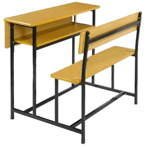 Unique Classroom Desk - Wood 24x24x30 Inch Brown, Polished Termite Proof, Strong Flexible Surface