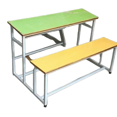 Wooden Classroom Desk - Wood 24x24x30 Inch Brown, Polished Termite Proof, Strong Flexible