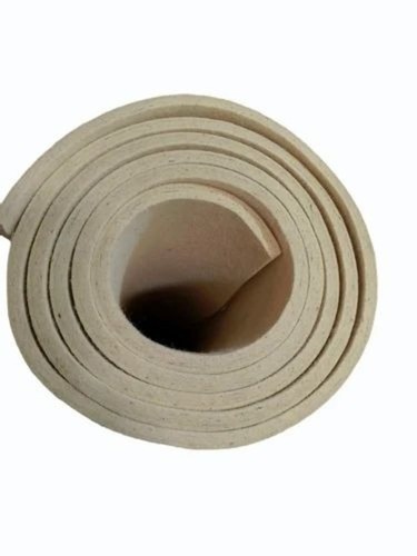 12mm Wool Felt - Wool, 12mm, White | Industrial Textile Use