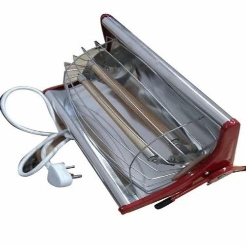 Bobby Room Heater - Stainless Steel, Grey, 240 Volt | Electric U Type Metal Heater