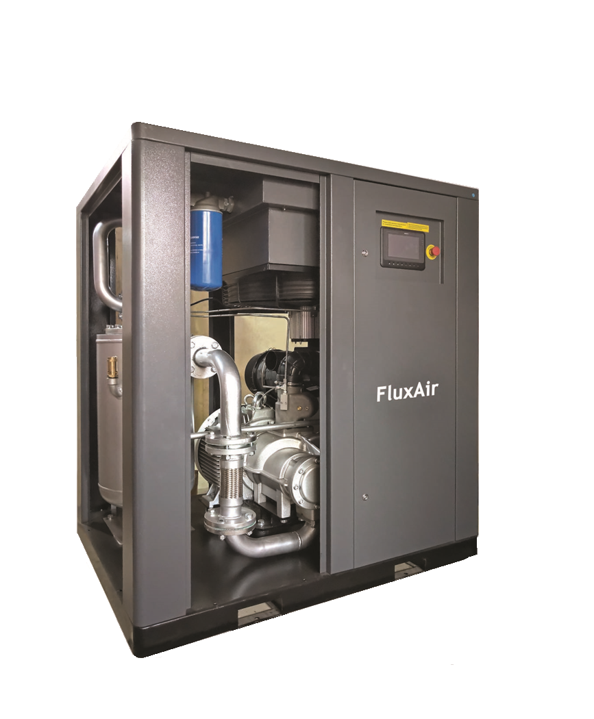 Flux Air Screw Compressor - Color: Grey