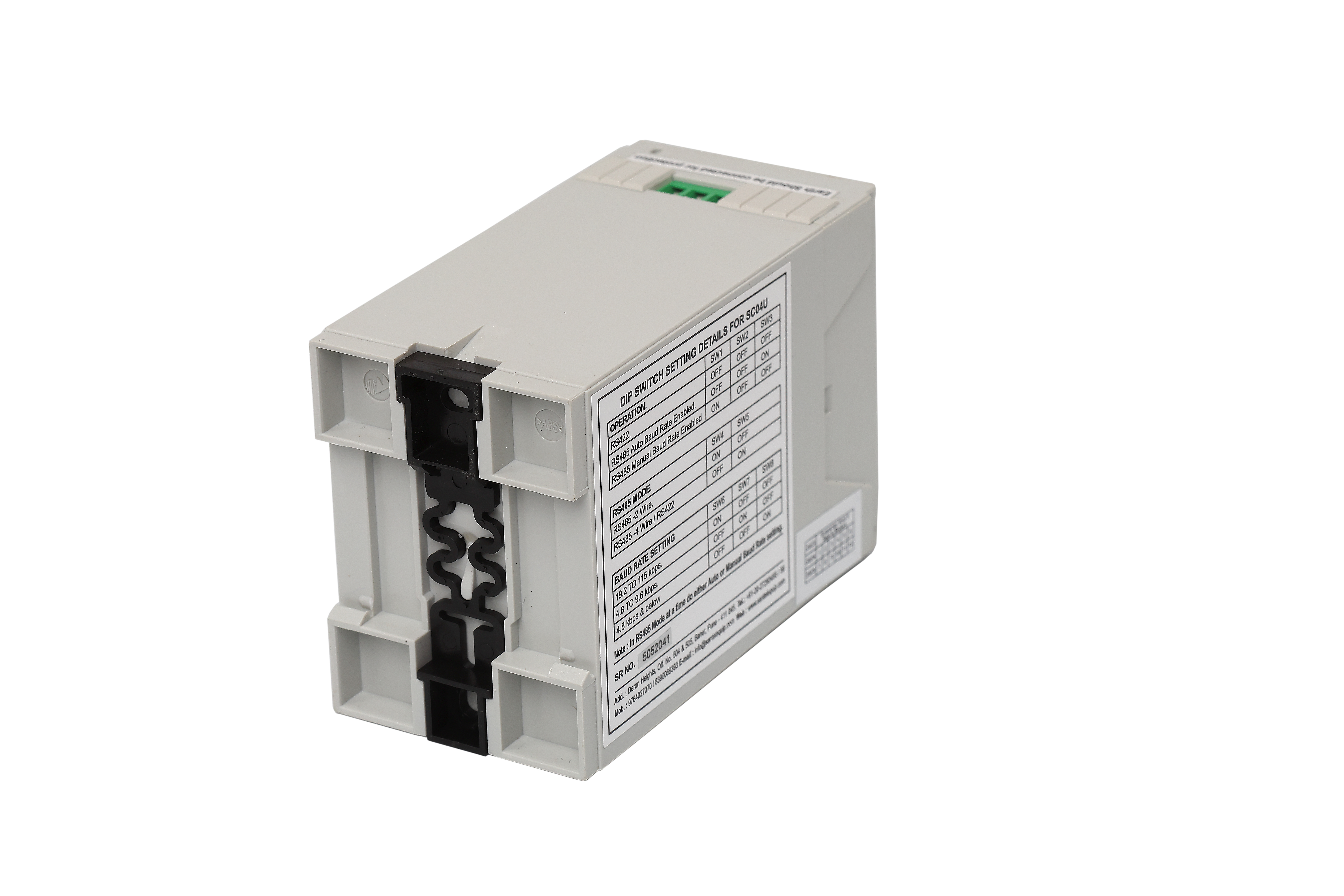 Sc04U Rs232 To Rs485 Converter - Weight: 175 Grams (G)