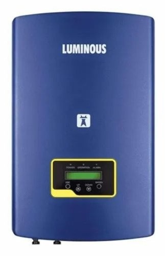 Single Phase On-Grid Inverter - 339x565x172 Inch, Blue, 5 kW, 96.80% Efficiency, Home Use