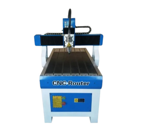 Single Spindle CNC Wood Router - 600x900mm, White Blue Green, Automatic PLC Control, High Precision
