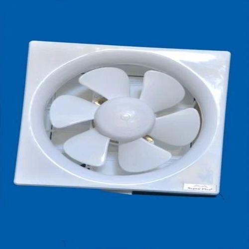 Vantilation Fan 6" 8"10" - 5 Blades, 100mm Sweep, White, Roof Top Mount, 1400 RPM