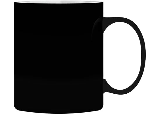 Black Coffee Mug