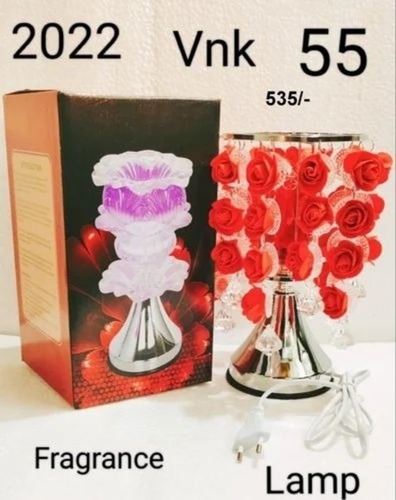 Fragrance Table Lamp - Spherical Fluorescent, White, Standard Size | Button Control