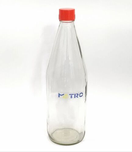 Ketchup Empty Glass Bottle
