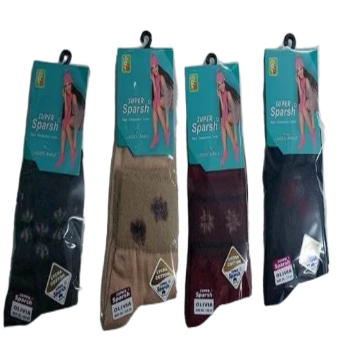 Ladies Fancy Cotton Socks