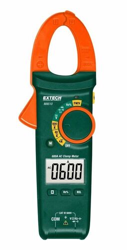 Ma610 Clamp Meter + Ncv - Plastic, Standard Size | Digital Display, Industrial Use, Durable, Long Lasting
