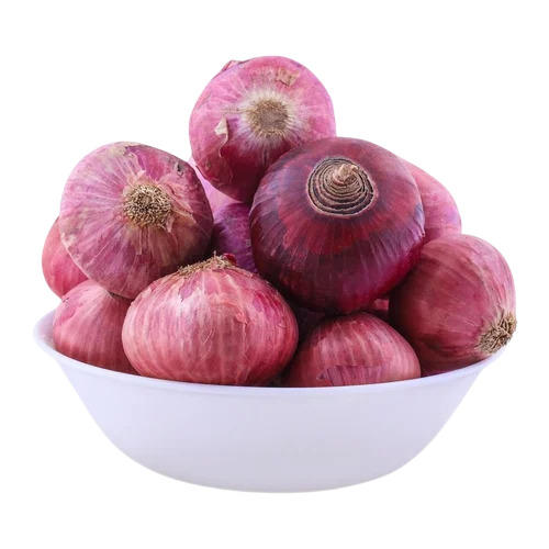 Red Onion - 50 kg, Round Shape | Fresh, Raw, Cooked Style, Shelf Life 3 Months