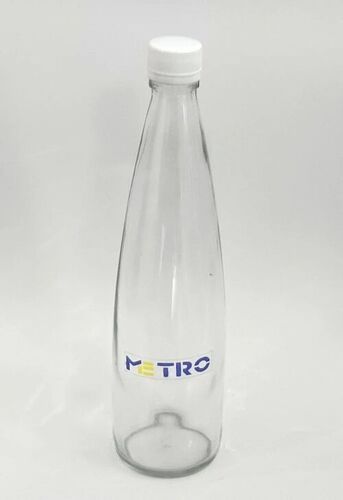 Rose Glass Empty Water Bottle 500 Ml