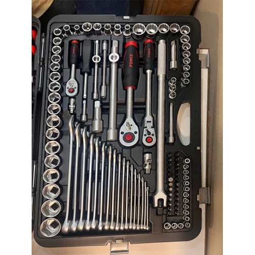 Silver Force 142 Pcs Hand Tool Kit For Garages