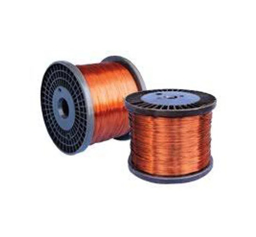 Super Enameled Round Copper Wires - Copper 0.02-2 mm Diameter, White, Heat Proof | Industrial Use for Fan Winding, Transformer, Motor Coils