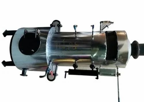 100kg/Hr Vertical Wood Fired Steam Boiler