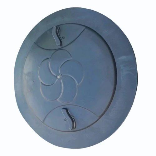 350 Mm Pvc Water Tank Lids - PVC, 350mm Diameter, Black, Color Coated | Durable, Lightweight, Fine Finish