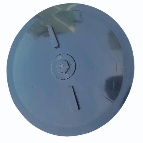 400 Mm Abs Plastic Water Tank Lid - Round, Black, Durable Lightweight Fine Finish