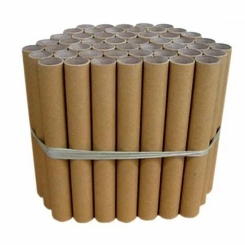 Brown Textile Paper Tube - Moisture Proof Eco Friendly Paper, Brown, Fine Finish Packaging Material