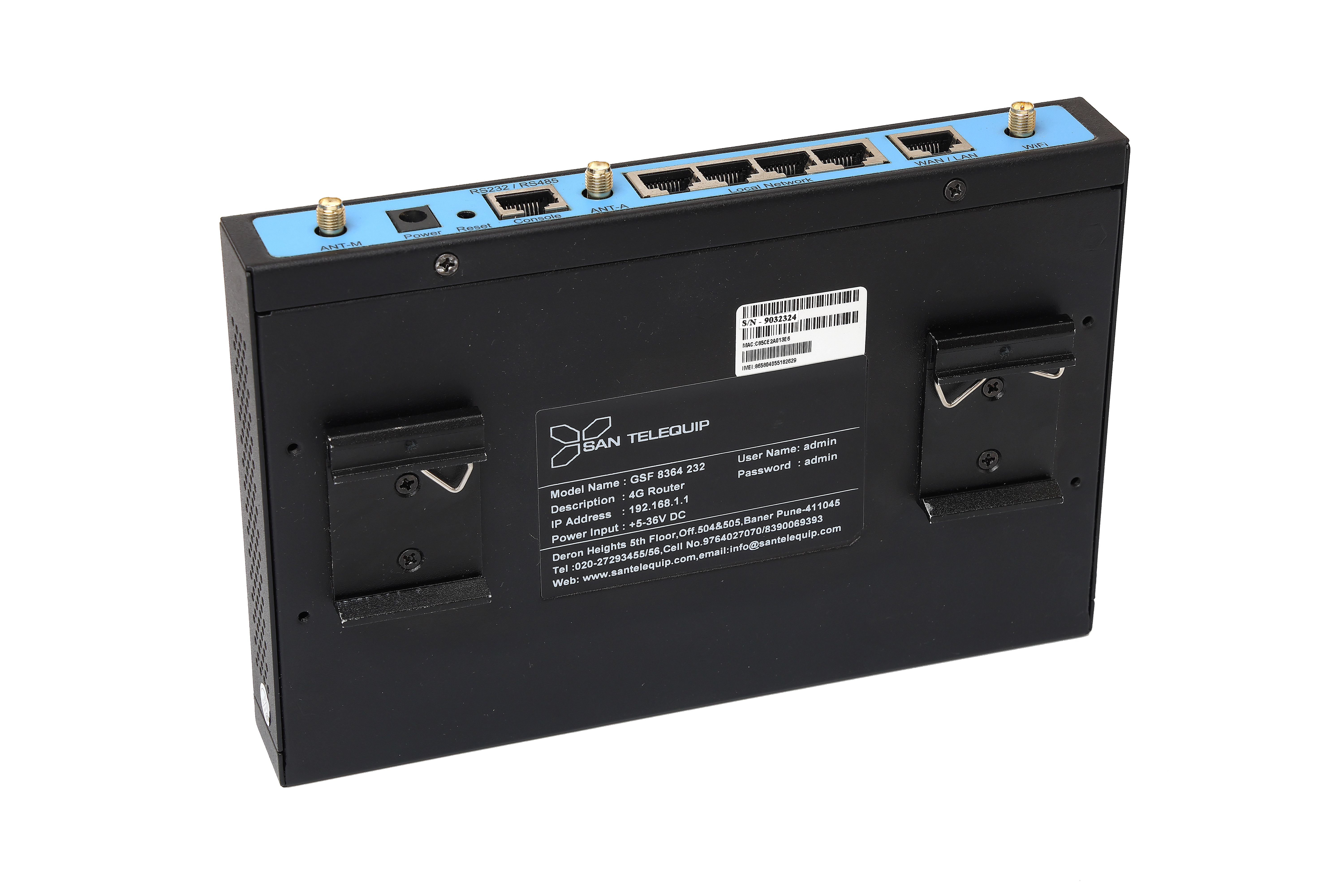 Gsf 8364 4G Lte & Wcdma Dual Sim Cellular Wifi Gateway - Warranty: 1 Year